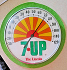 Vintage 7-up  the Un-cola  Thermometer  Bubble Glass