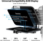 Desview T3 Teleprompter For Camera   Smartphone - Supports Ipad tablet Up To 10 