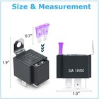 5 Automotive Electrical Relays 12v 20 30amp Fuse Relay Switch Harness Pin Spst