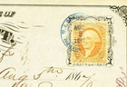 Tx San Antonio Texas  Exchange Banking House Of W a  Bennett Aug 5th  1867 Check