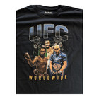 Ufc Worldwide Graphic T-shirt Men   s Size Xxl 2x Crew Neck Short Sleeve