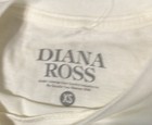 Diana Ross Workin    Overtime 1989 Graphic T-shirt Women   s Xs Cream Nwt