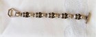 Limited Room 101 Brand Fu Head Link Bracelet Sterling Silver With Toggle Clasp