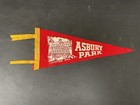 Vintage Asbury Park Convention Hall Felt Pennant 14-1 2  1940   s   50   s  Jersey