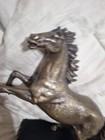 Rearing Bronze Horse Sculpture Art Statue Decor India