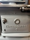 Summit Antique Cast Iron Freestanding Cooking Stove Famous Summit O White