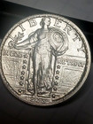 1918 S Standing Liberty Quarter All White