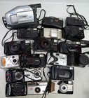 Lot Of 20 Broken Damaged Cameras   Film   Digital - Parts Only
