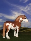 Ooak Breyer Cm Custom Stablemate Horse Giorgio  pinto Draft Beauty 