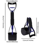 Non-breakable Pet Dog Pooper Scooper With Handle Pooper Scooper Waste Pick Us