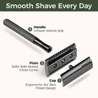 Safety Razor For Men With 5 Double Edge Safety Razor Blades  One Blade Safety Ra