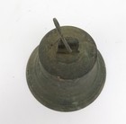 Antique Ship Metal Bell 5  Diameter X 5  Tall With Various Exterior Designs