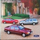 1987 Ford Sierra Brochure   Sapphire - L Lx Gl Gls Ghia  Xr4x4 - Estate - Rally