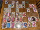 Vintage 1990 Simpsons Tv Trivia Cards Matt Groening Topps Stickers Lot Bart