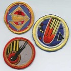 Set Of 3 Babylon 5 Embroidered Squadron Patches  Comet  Delta  Split World