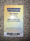 Dave   Buster s Spongebob Squarepants Squidward Tentacles Coin Pusher Game Card