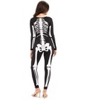 Tipsy Elves Bodysuit Women   s Skeleton Halloween One Piece Costume  read
