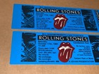 The Rolling Stones 1981 Unused Concert Tour Tickets Keith Richards Ephemera Usa