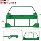 4000 Lbs 50  Pallet Fork Fram W bale Spear Sleeve Fits John Deere Loaders Heavy
