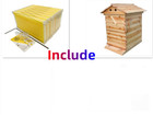 7pcs Honey Hive Beehive Frames   20 x16 x27  Brood   Super Beekeeping Boxes New