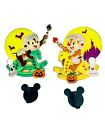 Disney Pin 2024 Shdl Halloween Chip   Dale Knight 2 Pin Set Shanghai Le Htf