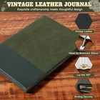 Leather Vintage Lined Journal Notebook leather Softcover Lined Journal Notebooks