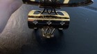 1930   s Stratton England Mirror Lipstick Holder  Enamel Swans On The Lake Face