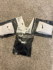 Nike Essential Knee Pads Dri-fit Shock-absorbing Volleyball M-l White black