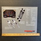 1986 Honda Nighthawk S 4-page Glossy Sales Brochure Dealer Cb700sc Oem Vintage