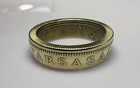 Hungary Gold Ring  Hungarian Forint Coin Ring  Handmade Budapest Sizes 4-10