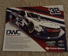 Nascar O   reilly Auto Parts Driver  32 Carson Brown Dwc 2026 Postcard