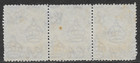 Northern Rhodesia Scott 10 Used Vf Strip 3 - 1925 1  Blk   Org - George V Issue