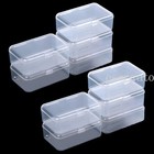 10x Small Plastic Storage Container Box Diy Coins Screws Jewelry Travel Beads Us