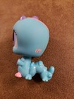 Caterpillar  1924 - Authentic Littlest Pet Shop - Hasbro Lps Blue Pink