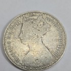 1893 England Silver Florin Two Shillings Victoria Old Head 0 925 Km 763