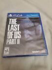 The Last Of Us Part Ii 2 Ps4 Playstation 4 Sony Brand New Factory Sealed