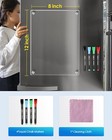 Maxgear Small Magnetic Dry Erase Board For Refrigerator  12 x 8  Acrylic Magnet