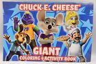 Lot Of New Chuck E Cheese Giant Coloring   Activity Book   Color Crayons