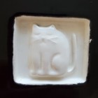 Treasure Craft Cat Tile Wall Hanging Picture Black White Kitty Kitten Cats Flaw 