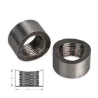  2 Sets  304 Stainless O2 Oxygen Sensor Bung Plug M18 X 1 5 Threaded