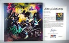 Rare Vintage Kiss  alive  Vinyl Album Signed By All 4 Original Members Psa dna