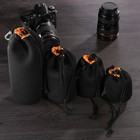 Neoprene Camera Lens Pouch Waterproof Soft Protective Case For Dslr