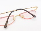 Vintage Cazal Eyeglasses - Gold - Rose-tinted Frames - 1980s