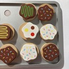 Melissa   Doug Slice And Bake Cookie Wooden Play Set Cookie Sheet   Cookies
