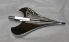 Us Army Style Chrome Plated Brass Spear Tip For Flag parade Pole 3 8-16 Thread
