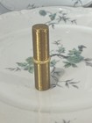 Vintage Revlon Futurama Lustrous Lipstick Pink Vanilla Gold Metal Tube New
