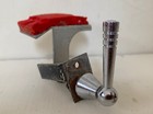 Ludwig Red Felt Baseball Bat Muffler Snare Tom Drum Tone Control Part 60s Vtg Ks