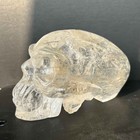 1 9lb Top Natural Clear Quartz Carved Skull  Realistic  Crystal Healing Skull