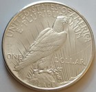 1926-s Peace Dollar  Mint State And Beautifully Uncirculated Silver Coin 