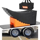  Raised Tire Change Ramp  Curved Leveling Blocks  For Rv 1 Set   Raise 4 -6 